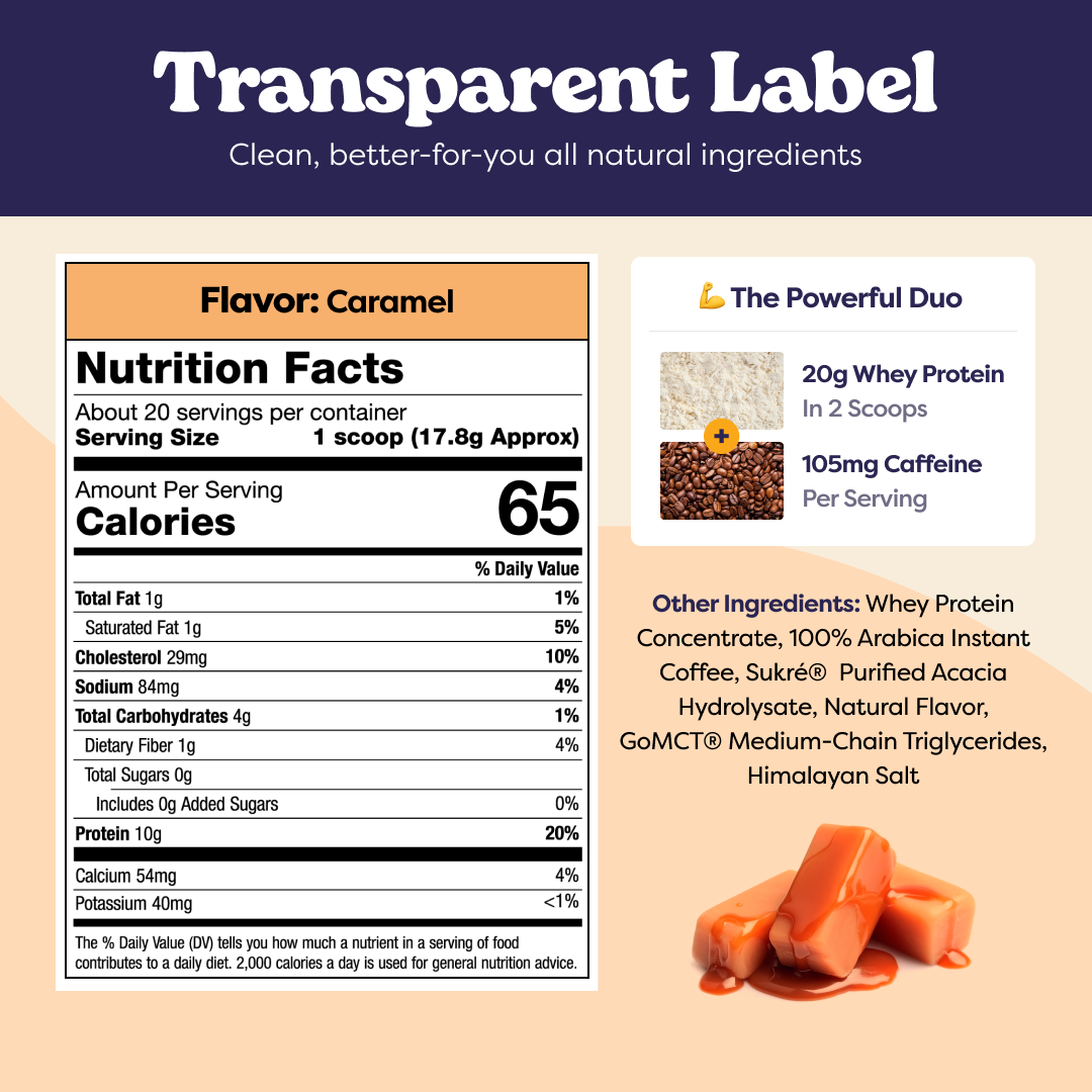 Javvy Caramel Protein Coffee