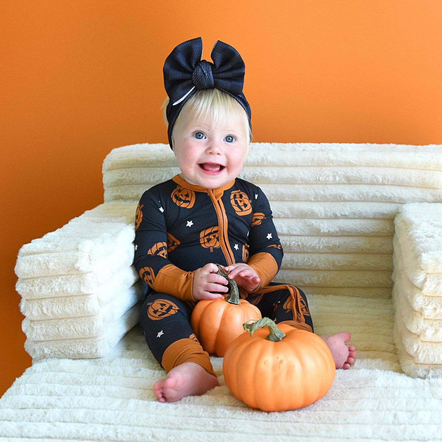 Bamboo Halloween Pumpkins Baby
