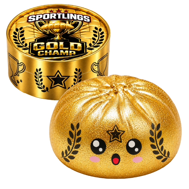 Sports Dumpling Squishy Fidget Toy