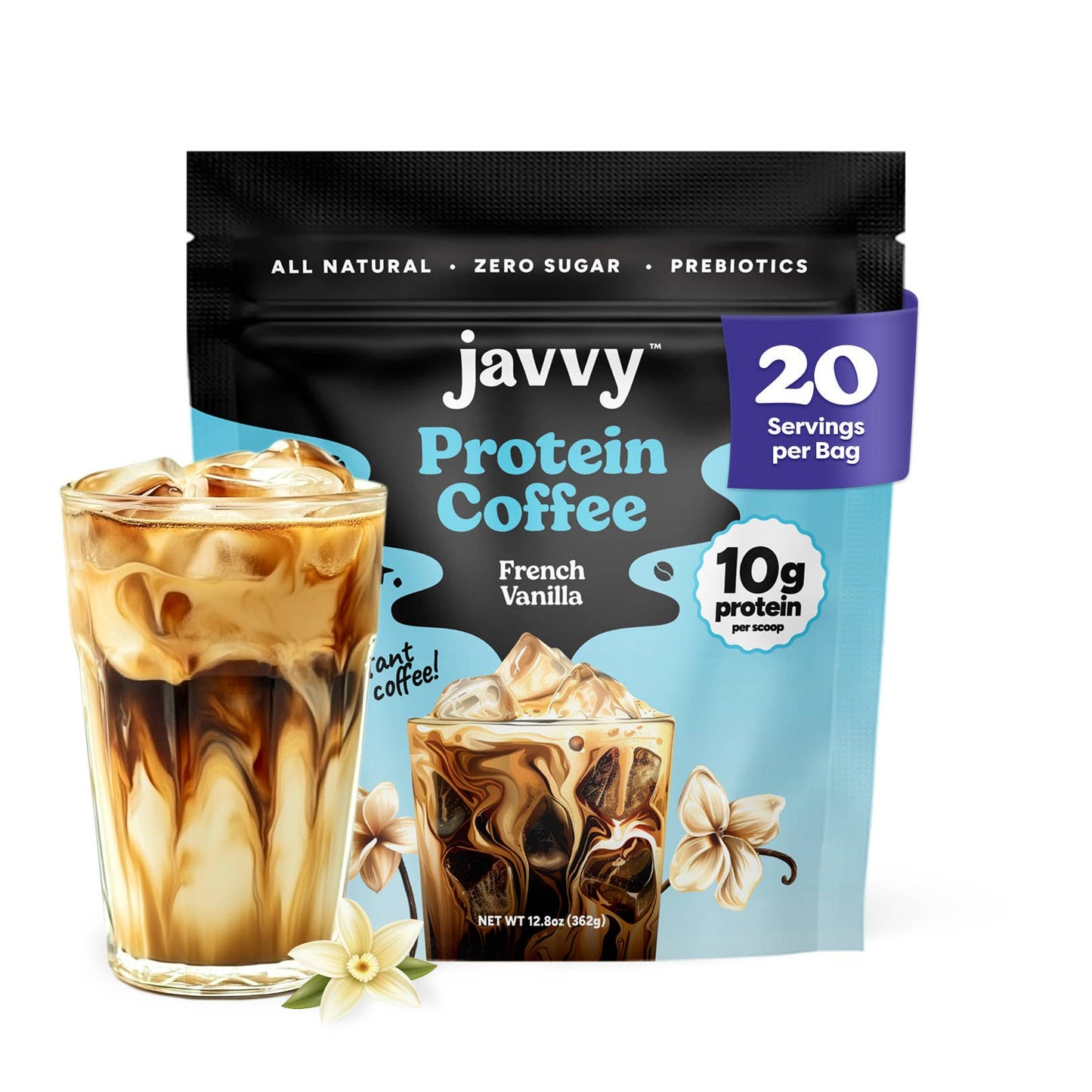 Javvy French Vanilla Protein Coffee