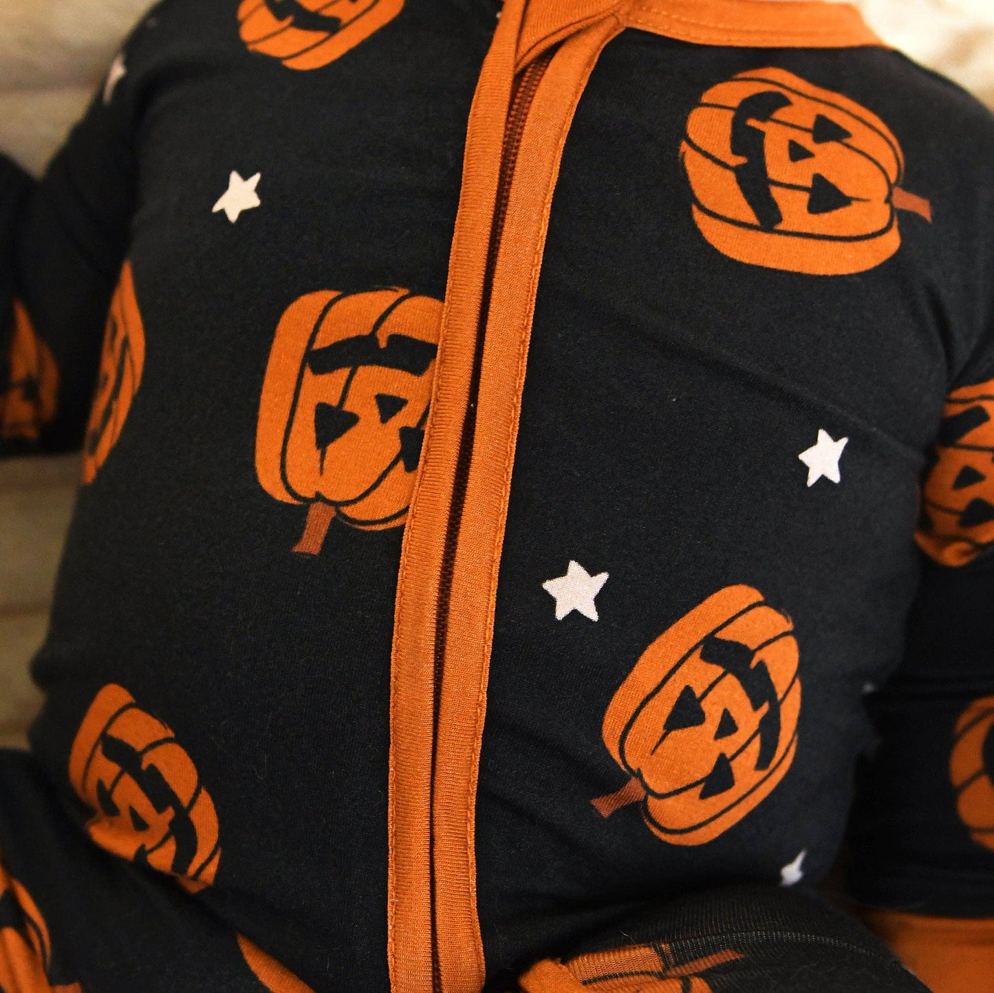 Bamboo Halloween Pumpkins Baby