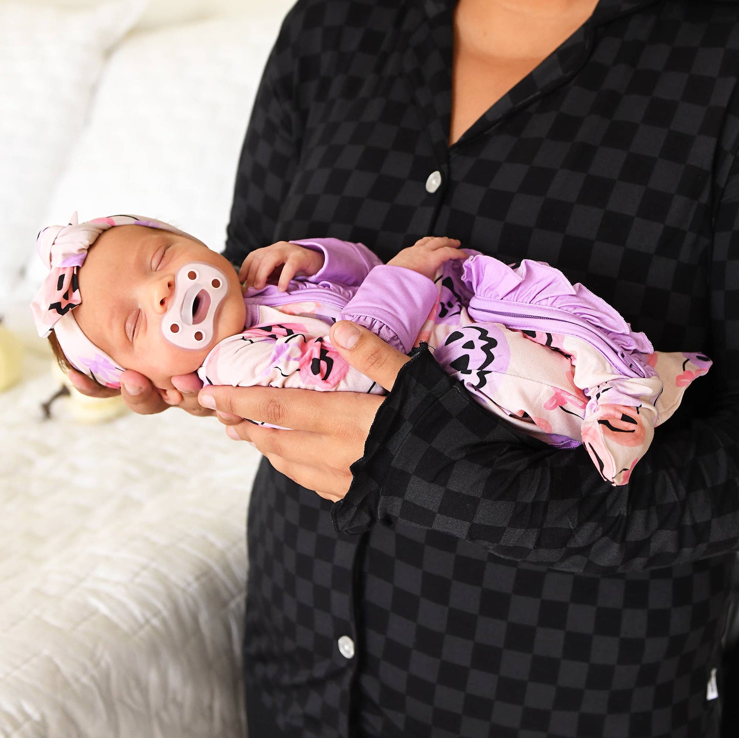 RUFFLE Bamboo Halloween Pumpkins Baby