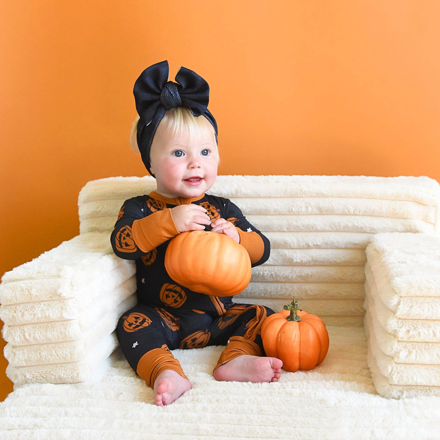 Bamboo Halloween Pumpkins Baby