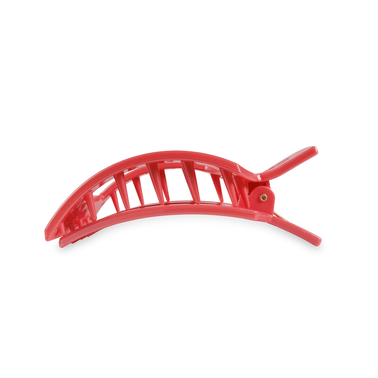 Square Flat Hair Clip | Large | Calming Coral