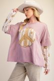 Peace Patch Lace Sleeve