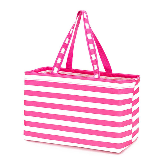 Hot Pink Stripe Ultimate Tote