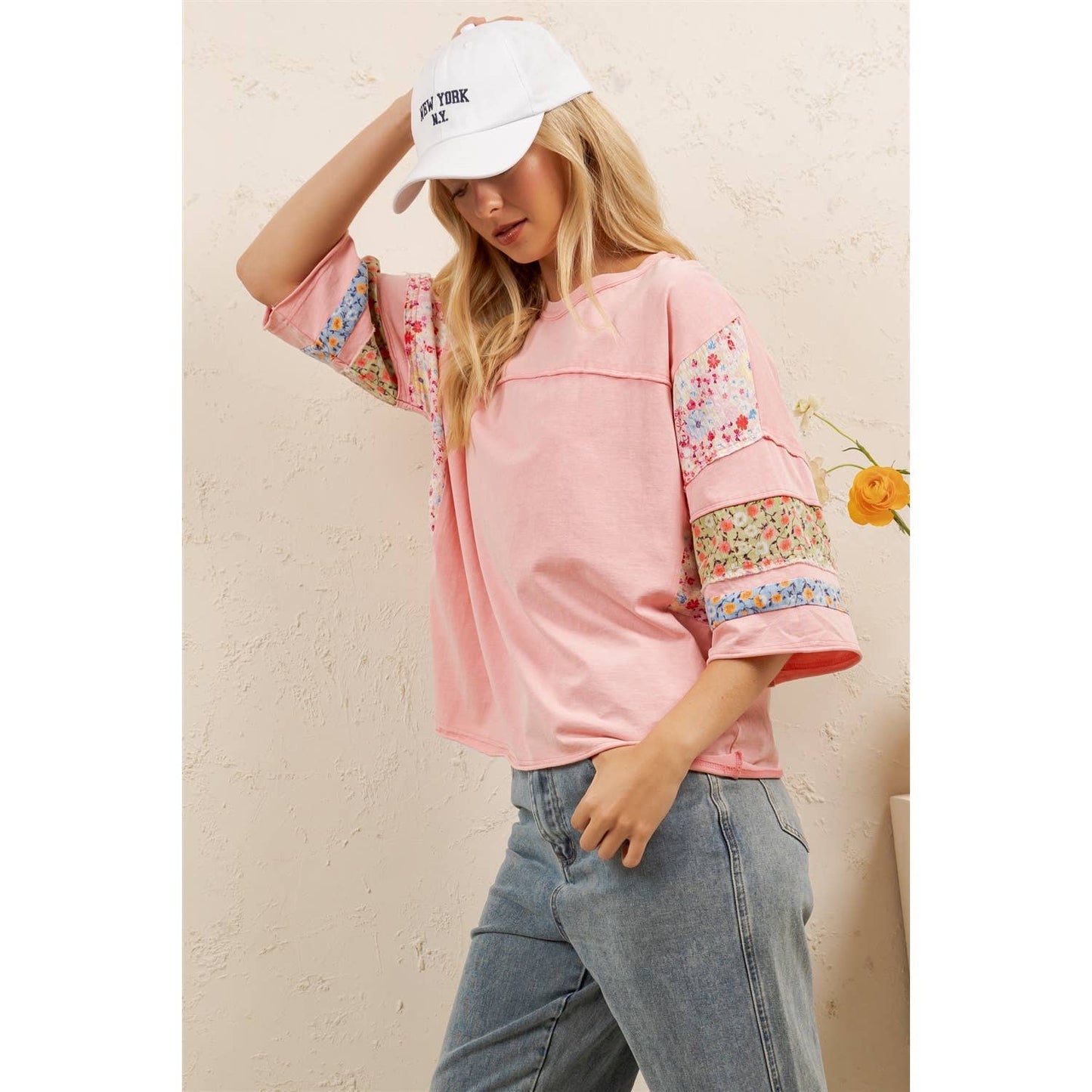 PATCH SLEEVE TEE