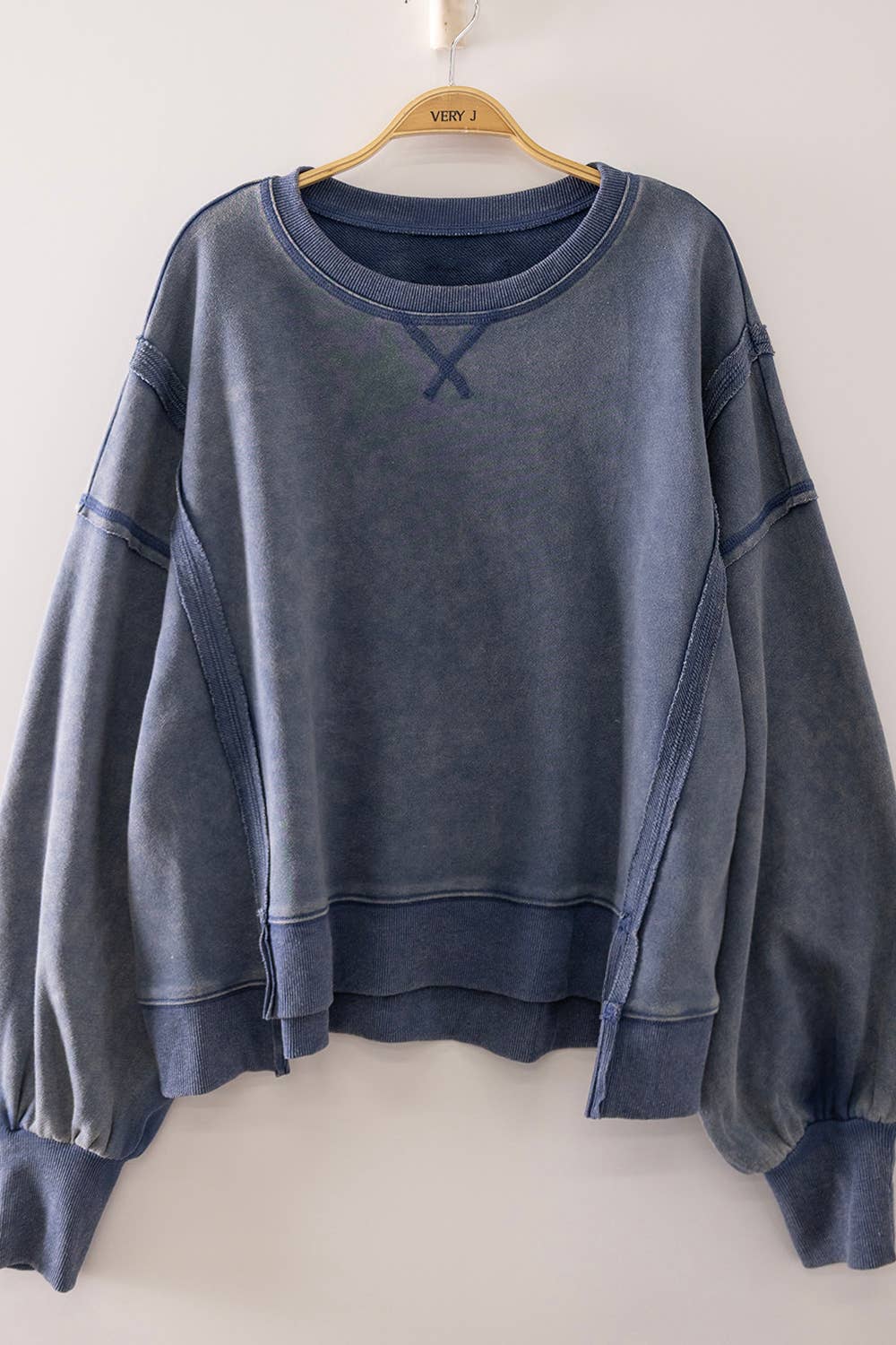 Vintage Washed Sweatshirt Plus