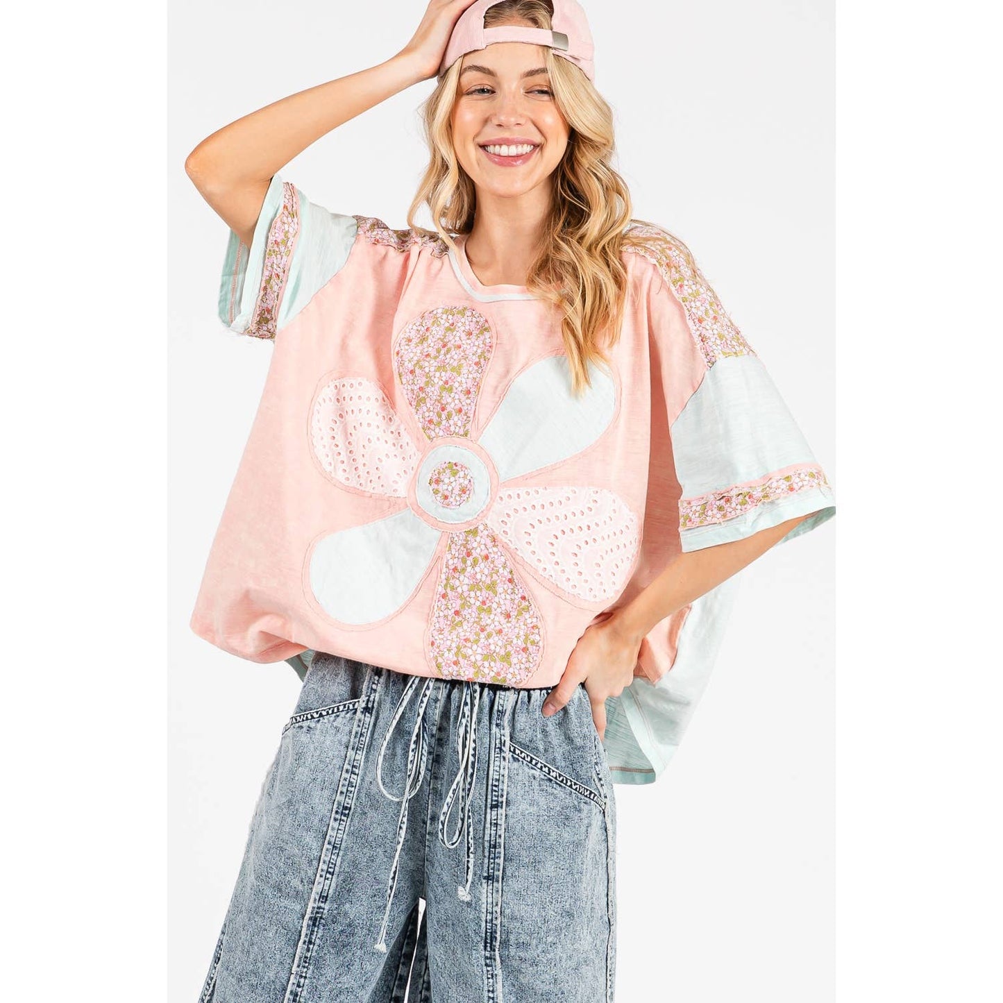 PETAL PATCH TOP