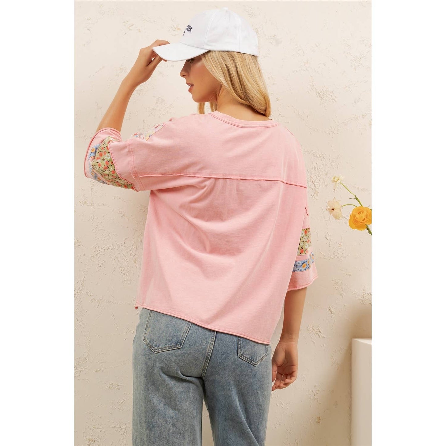PATCH SLEEVE TEE