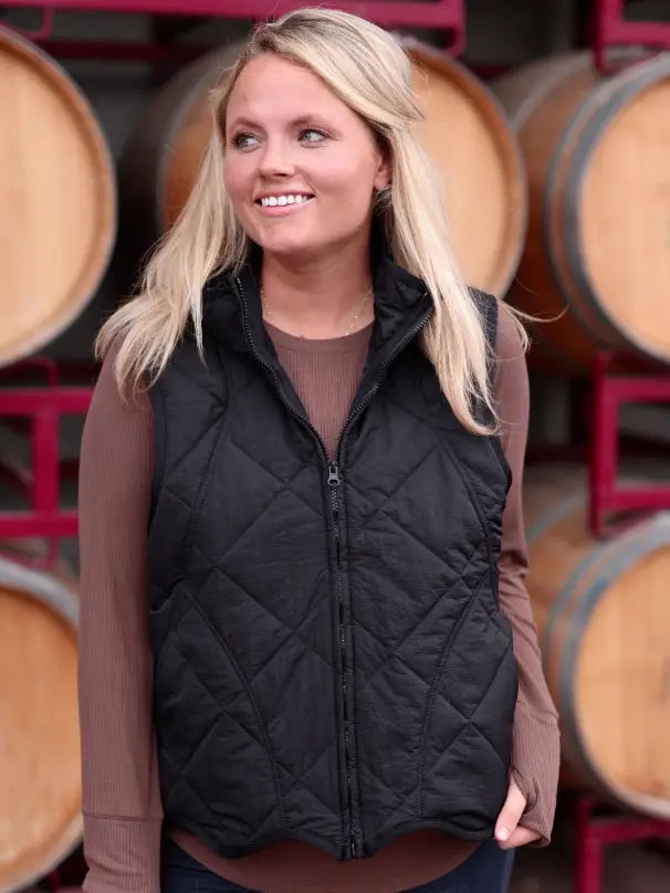 Quilted Puffer Vest