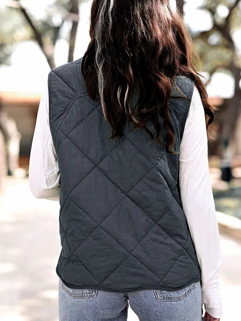Quilted Puffer Vest