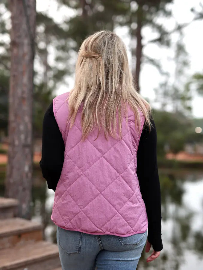 Quilted Puffer Vest